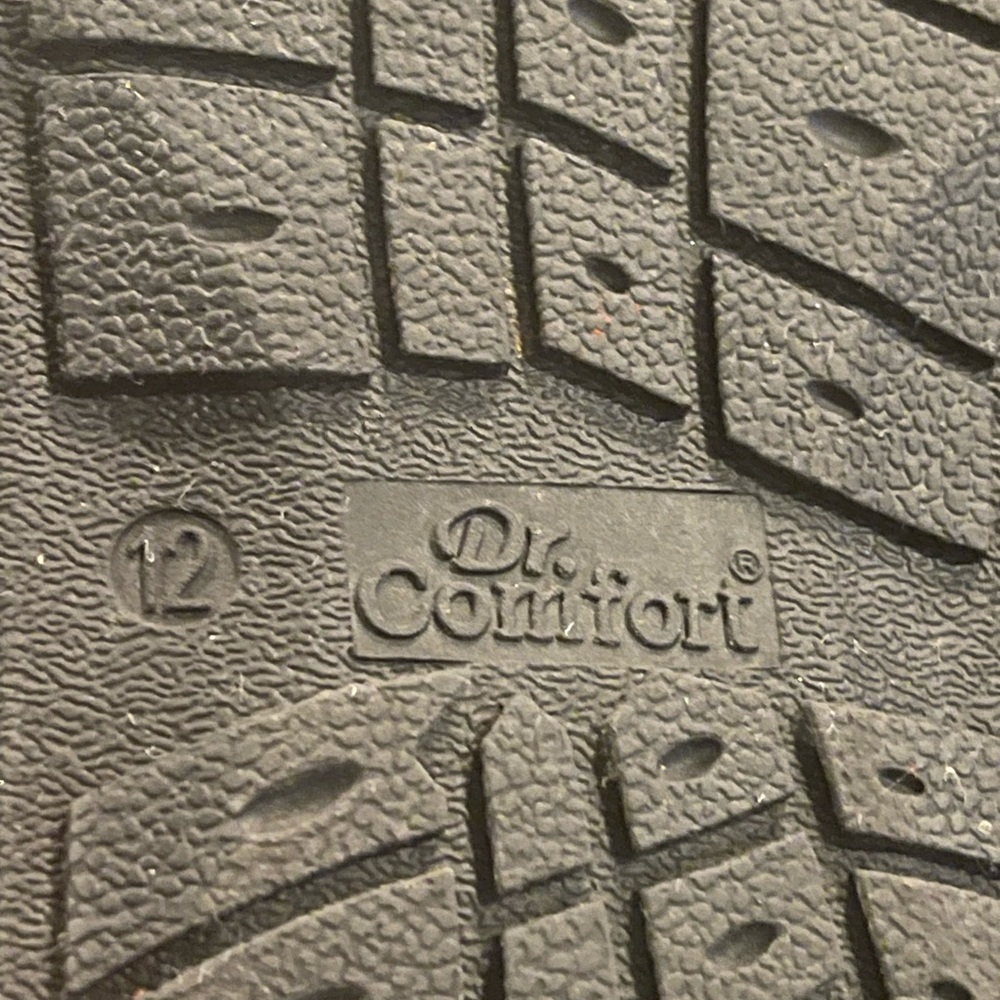 Dr. Comfort Brown Slip On Lounge Shoes Mens Size 12 - Picture 11 of 11